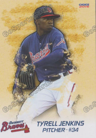 2016 Gwinnett Braves Tyrell Jenkins