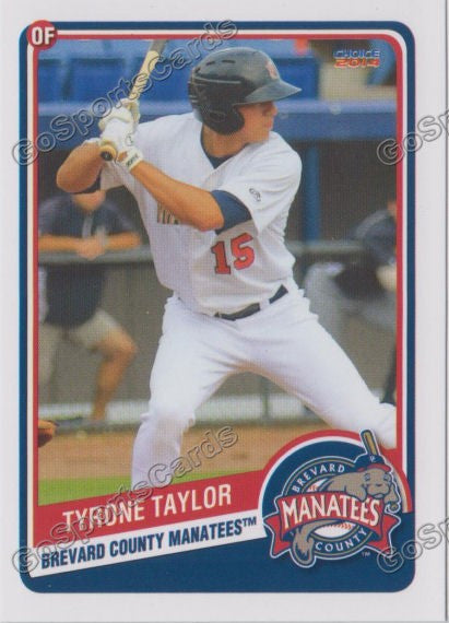 2014 Brevard County Manatees Tyrone Taylor