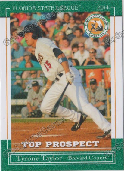 2014 Florida State League Top Prospect Tyrone Taylor