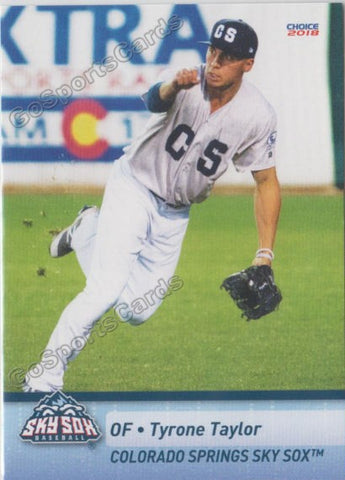 2018 Colorado Springs Sky Sox Tyrone Taylor