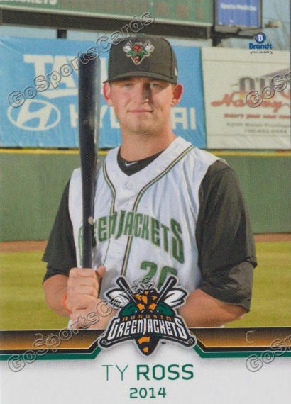 2014 Augusta Greenjackets Ty Ross