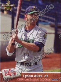 2009 MidWest League All Star Western Division Tyson Auer