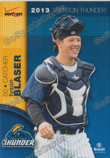 2013 Trenton Thunder Tyson Blaser