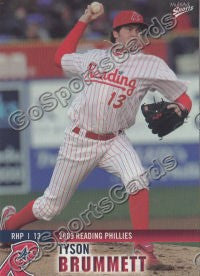 2009 Reading Phillies Update Tyson Brummett #6