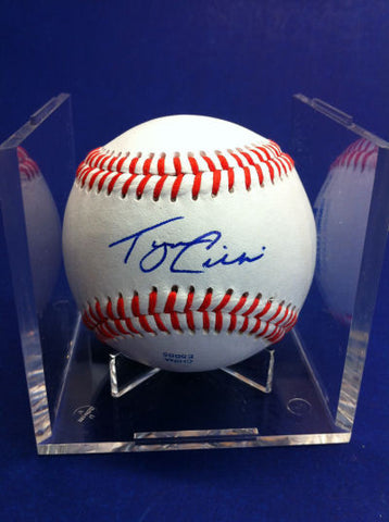 Tyson Gillies Signed Baseball Auto