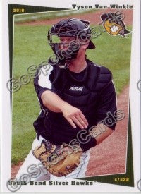 2010 South Bend Silver Hawks Tyson Van Winkle