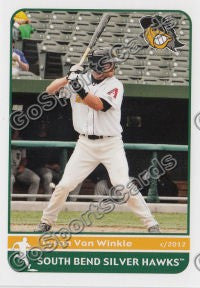 2012 South Bend Silver Hawks Tyson Van Winkle