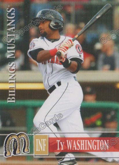2014 Billings Mustangs Ty Washington