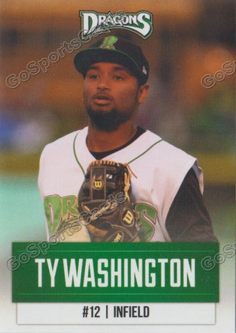 2015 Dayton Dragons Ty Washington