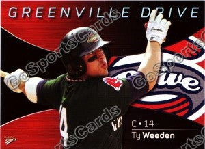 2008 Greenville Drive Ty Weeden