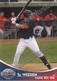2009 Salem Red Sox Ty Weeden