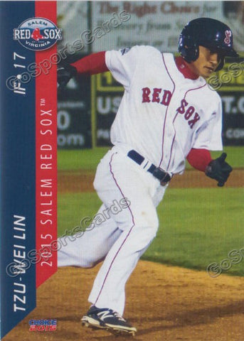 2015 Salem Red Sox Tzu Wei Lin