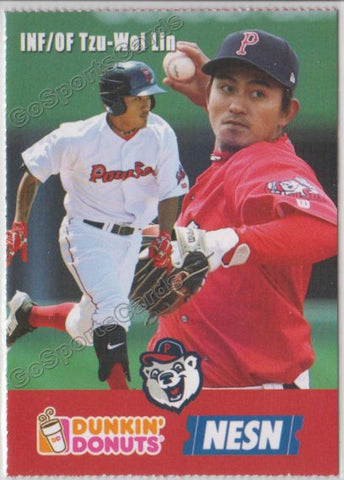 2018 Pawtucket Red Sox Dunkin Donuts SGA Tzu Wei Lin