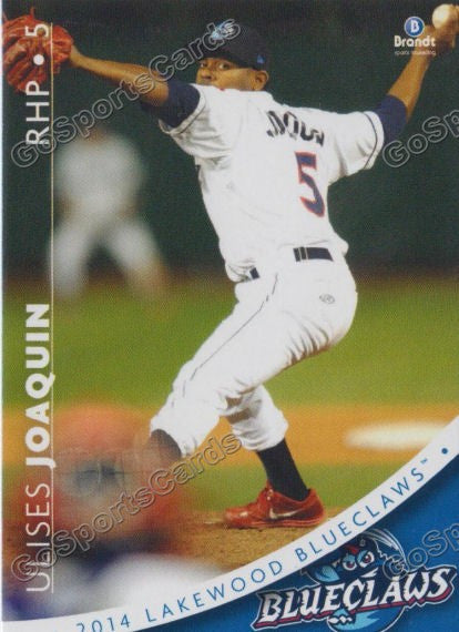 2014 Lakewood BlueClaws Ulises Joaquin