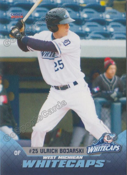 2019 West Michigan Whitecaps Ulrich Bojarski