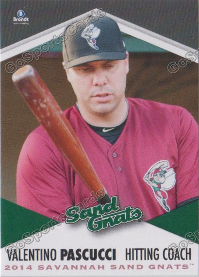 2014 Savannah Sand Gnats Valentino Pascucci