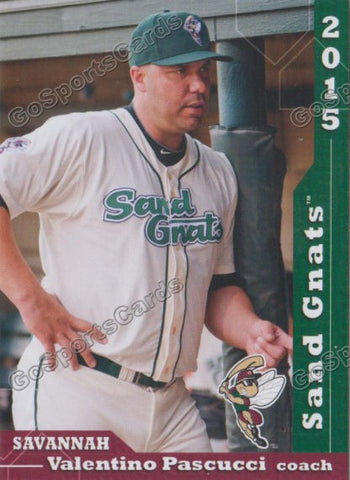 2015 Savannah Sand Gnats Valentino Pascucci