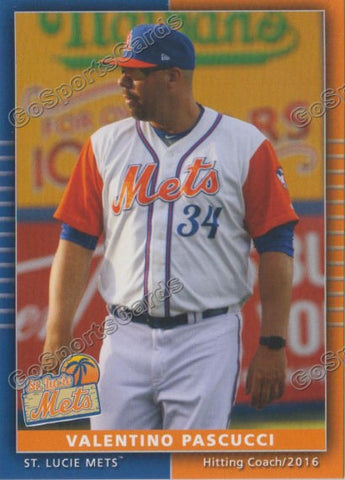 2016 St Lucie Mets Valentino Pascucci