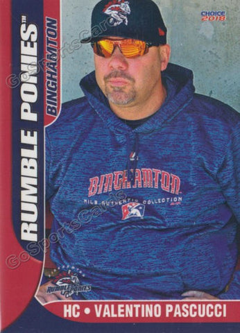 2018 Binghamton Rumble Ponies Valentino Pascucci