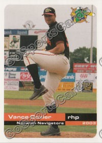 2003 Norwich Navigators Vance Cozier