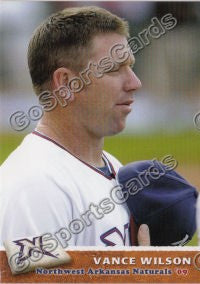 2009 Northwest Arkansas Naturals Vance Wilson