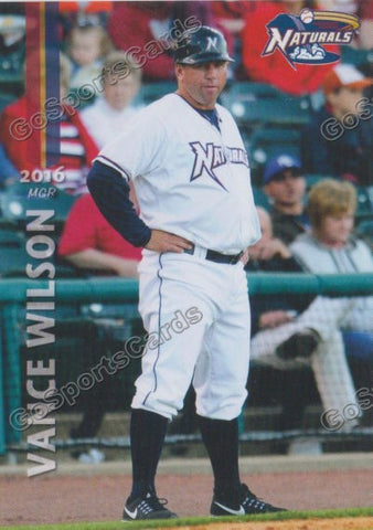 2016 Northwest Arkansas Naturals Vance Wilson