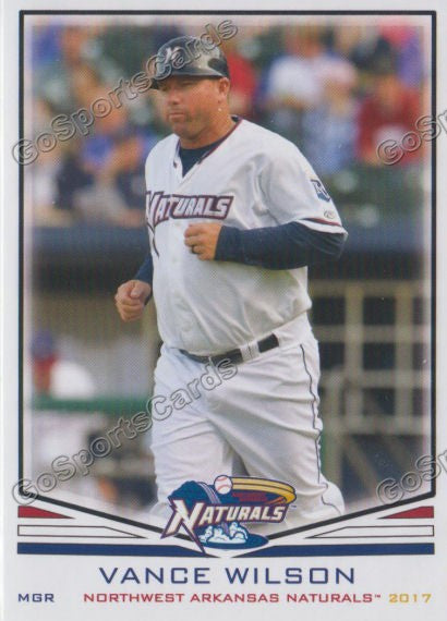 2017 Northwest Arkansas Naturals Vance Wilson