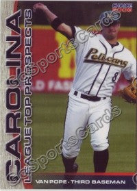2006 Choice Carolina League Top Prospects Van Pope