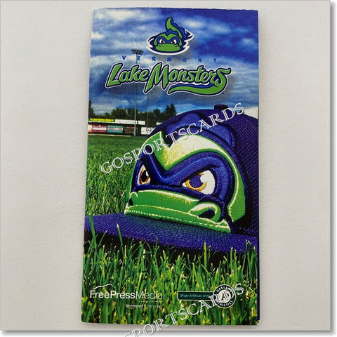 2015 Vermont Lake Monsters Pocket Schedule