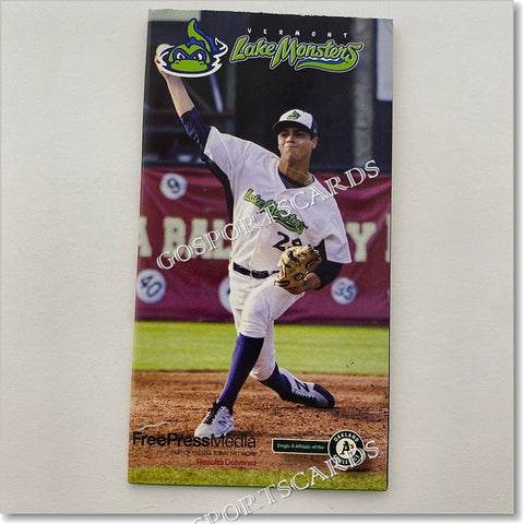 2017 Vermont Lake Monsters Pocket Schedule