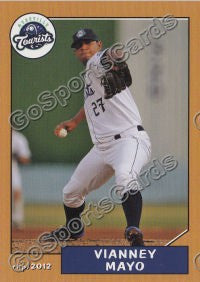 2012 Asheville Tourists Vianney Mayo