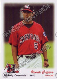 2010 Hickory Crawdads Vicente Cafaro