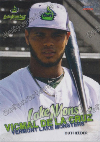 2015 Vermont Lake Monsters Vicmal De La Cruz