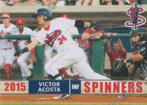 2015 Lowell Spinners Victor Acosta