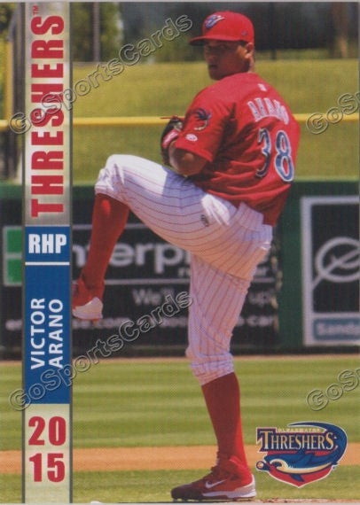 2015 Clearwater Threshers Victor Arano
