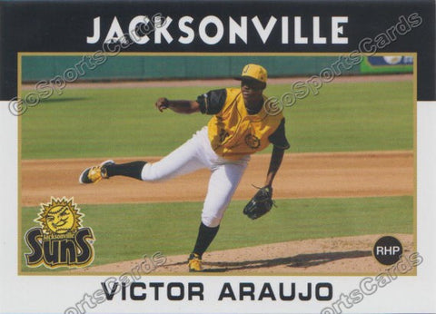 2016 Jacksonville Suns Victor Araujo