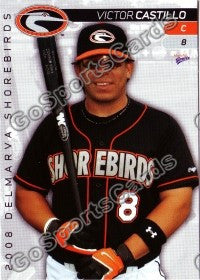 2008 Delmarva Shorebirds Victor Castillo