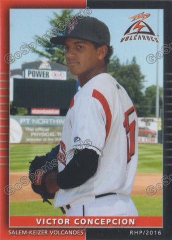 2016 Salem Keizer Volcanoes Victor Concepcion