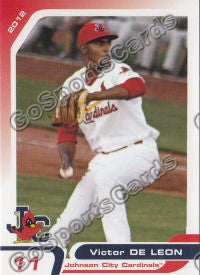 2012 Johnson City Cardinals Victor De Leon