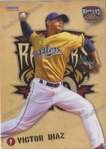 2014 Wisconsin Timber Rattlers Victor Diaz
