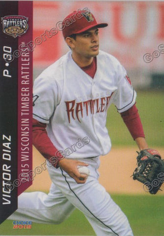 2015 Wisconsin Timber Rattlers Victor Diaz