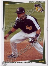 2010 South Bend Silver Hawks Victor Estevez