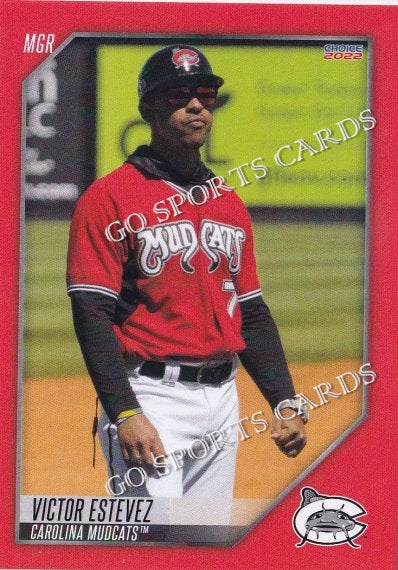 2022 Carolina Mudcats Victor Estevez