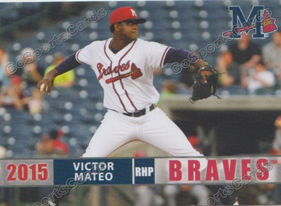 2015 Mississippi Braves Victor Mateo