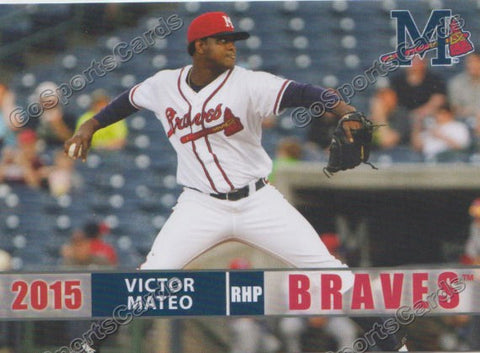 2015 Mississippi Braves Victor Mateo