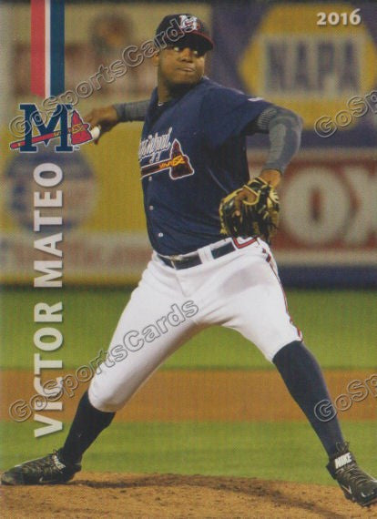 2016 Mississippi Braves Victor Mateo