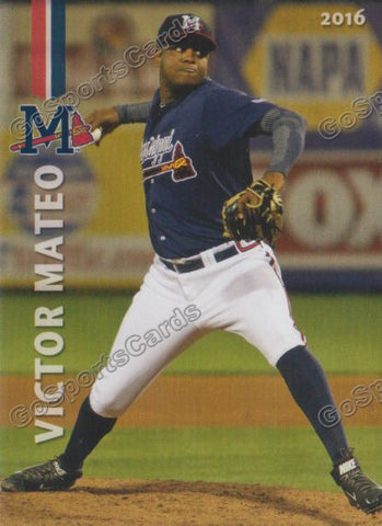 2016 Mississippi Braves Victor Mateo