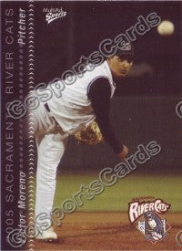 2005 Sacramento River Cats Multi-Ad Victor Moreno