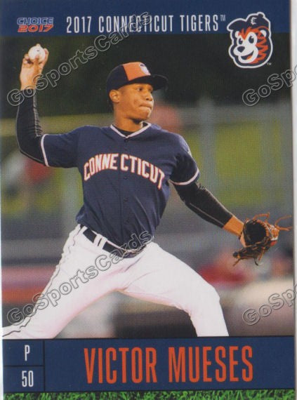 2017 Connecticut Tigers Victor Mueses