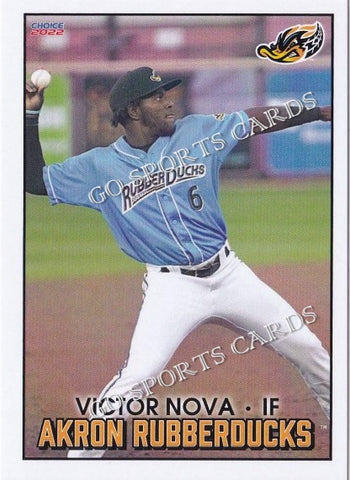 2022 Akron RubberDucks Victor Nova